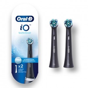 Black Oral-B iO Ultimate Clean iO Brush Heads | SG_OB46809