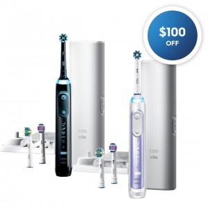 Black Purple Oral-B Genius 7500 Rechargeable Genius Series | SG_OB72273