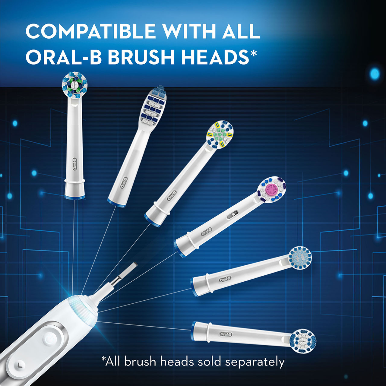 Black Oral-B Smart 5000 with Bluetooth Smart Series | SG_OB32056