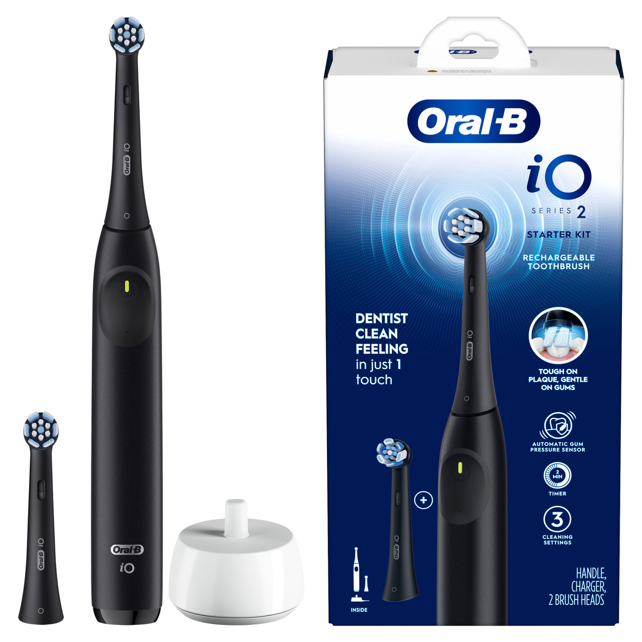 Black Oral-B iO Series 2 Rechargeable iO Series | SG_OB58735