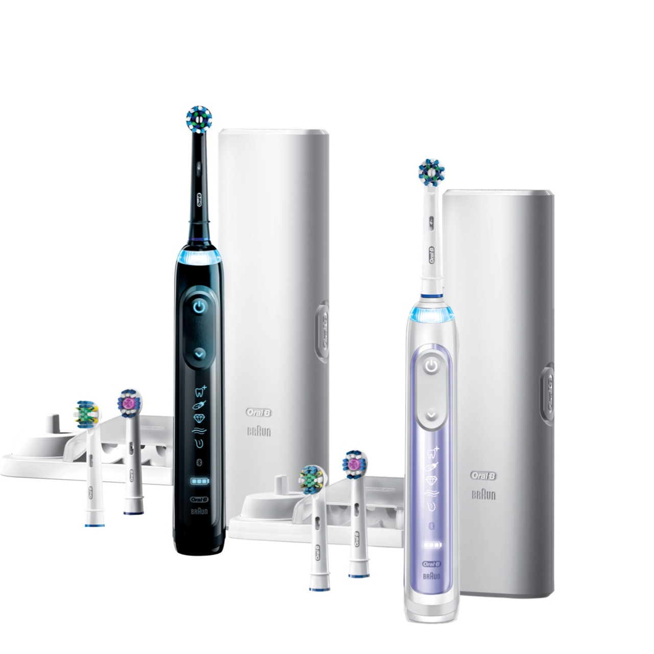 Black Purple Oral-B Genius 7500 Rechargeable Genius Series | SG_OB72273