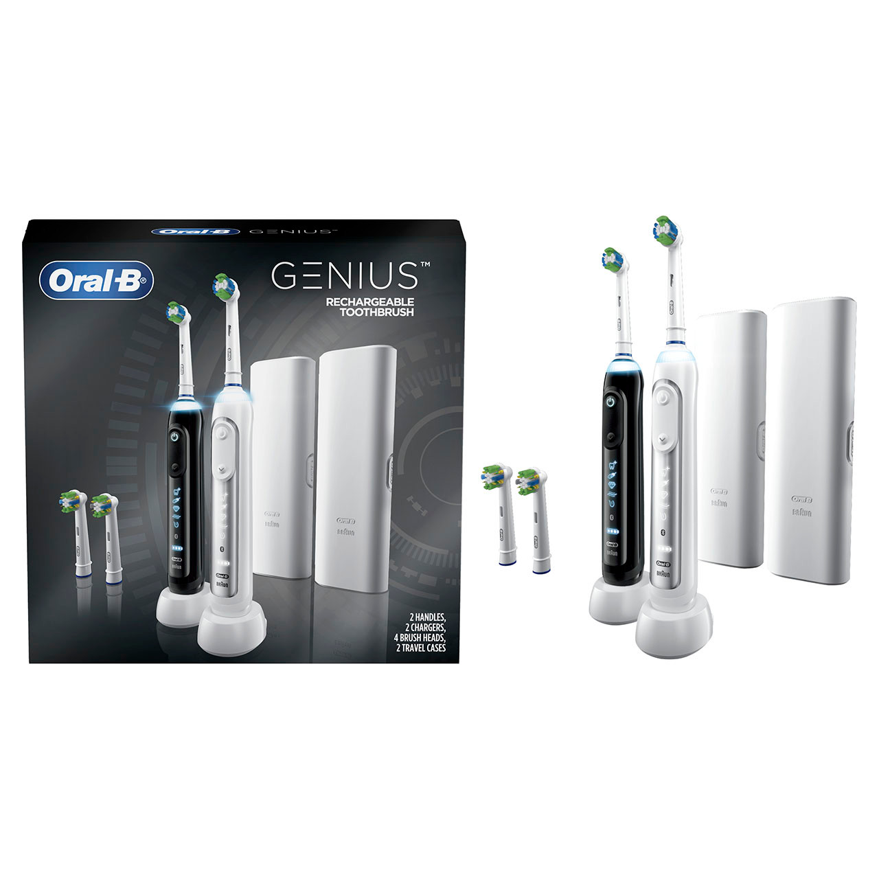 Black / White Oral-B Genius 6000 Rechargeable Genius Series | SG_OB44777