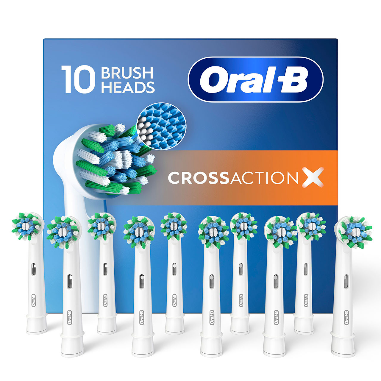 Blue Oral-B CrossAction X-Filament Others Brush Heads | SG_OB17870