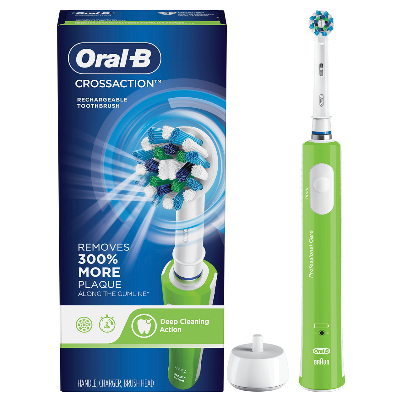 Green Oral-B Cross Action Pro Series | SG_OB40017