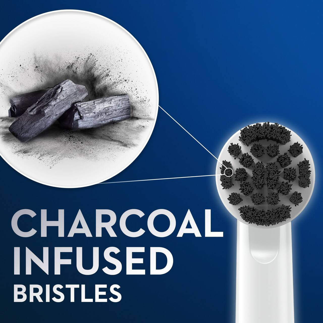 Grey Oral-B Charcoal bristles Others Brush Heads | SG_OB55797