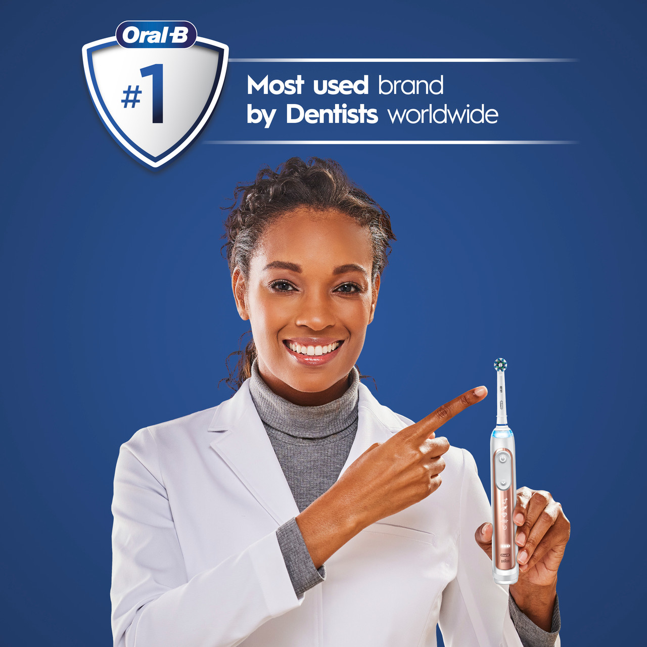 Purple Rose Gold Oral-B Genius 7500 Rechargeable Genius Series | SG_OB19376