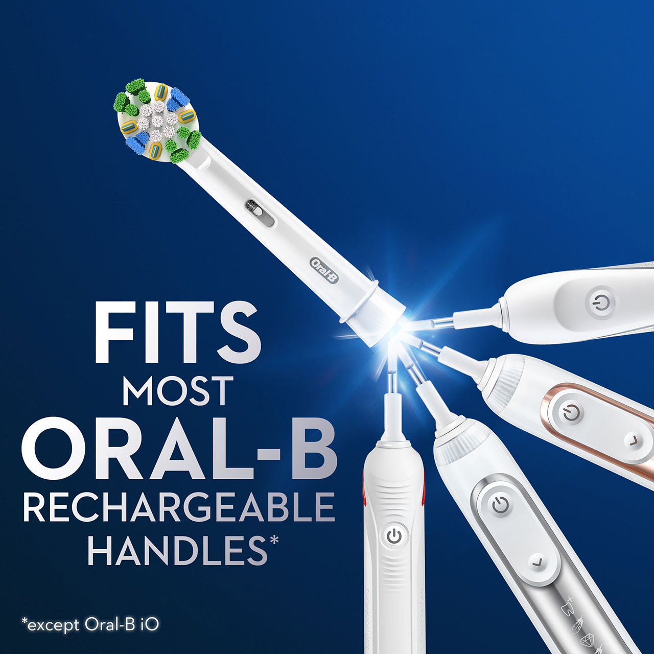 White Oral-B FlossAction X-Filament Others Brush Heads | SG_OB14854