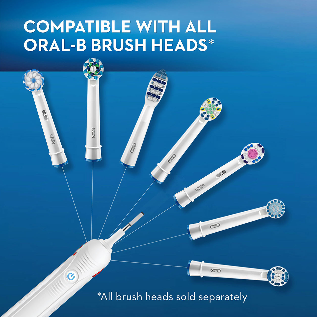 White Oral-B Smart 4000 Rechargeable Smart Series | SG_OB28254