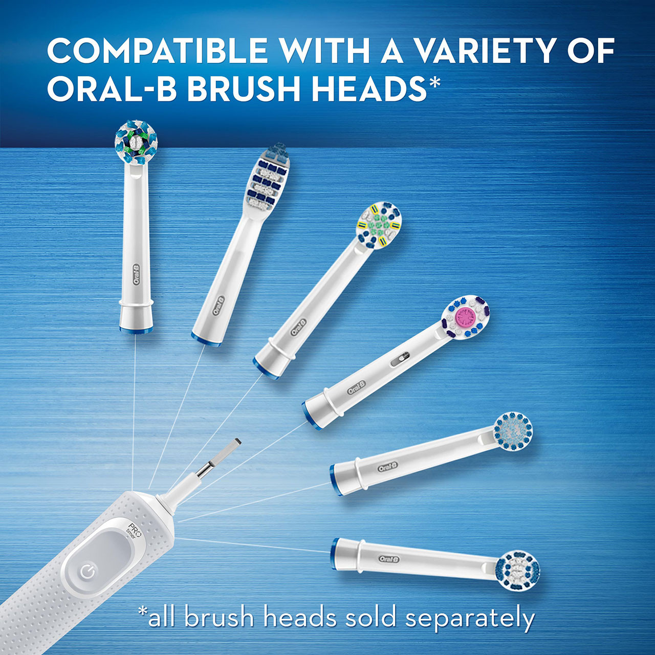 White Oral-B Vitality Floss Action Pro Series | SG_OB74406