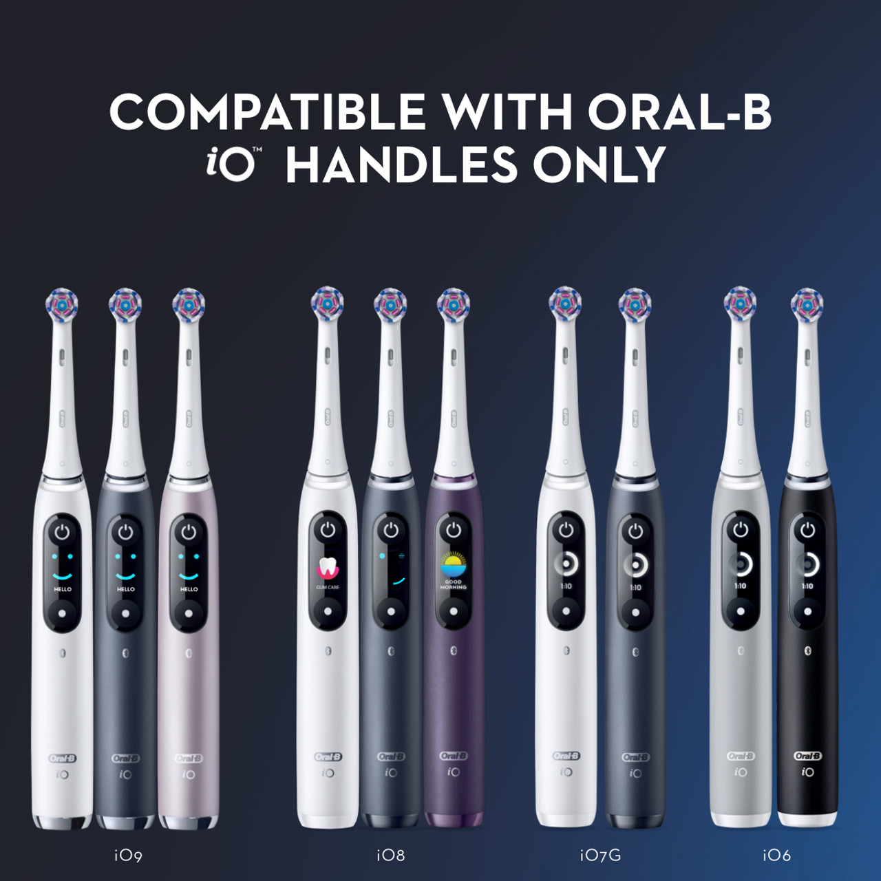 White Oral-B iO Whitening Care iO Brush Heads | SG_OB94782