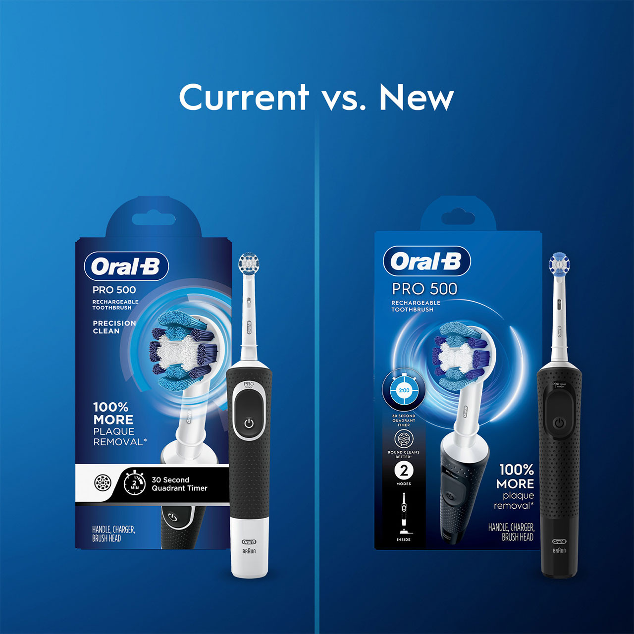 White / Black Oral-B Pro 500 Series Pro Series | SG_OB51770