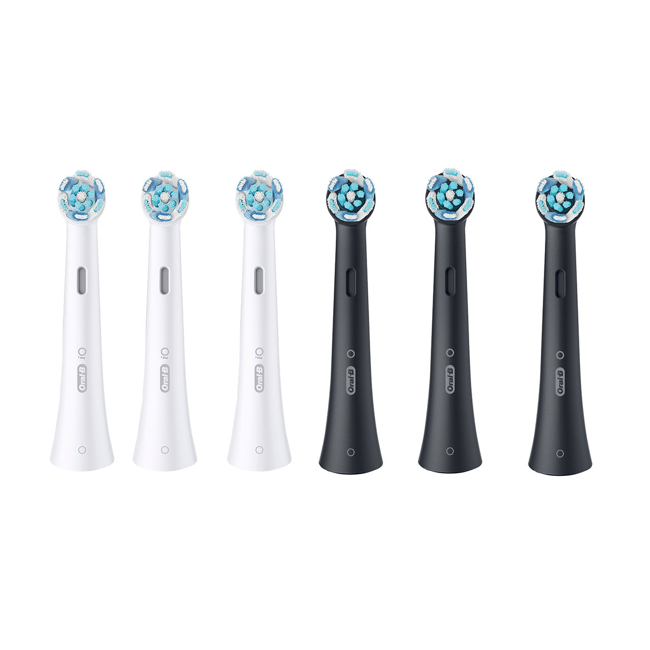 White / Black Oral-B iO Ultimate Clean iO Brush Heads | SG_OB43645