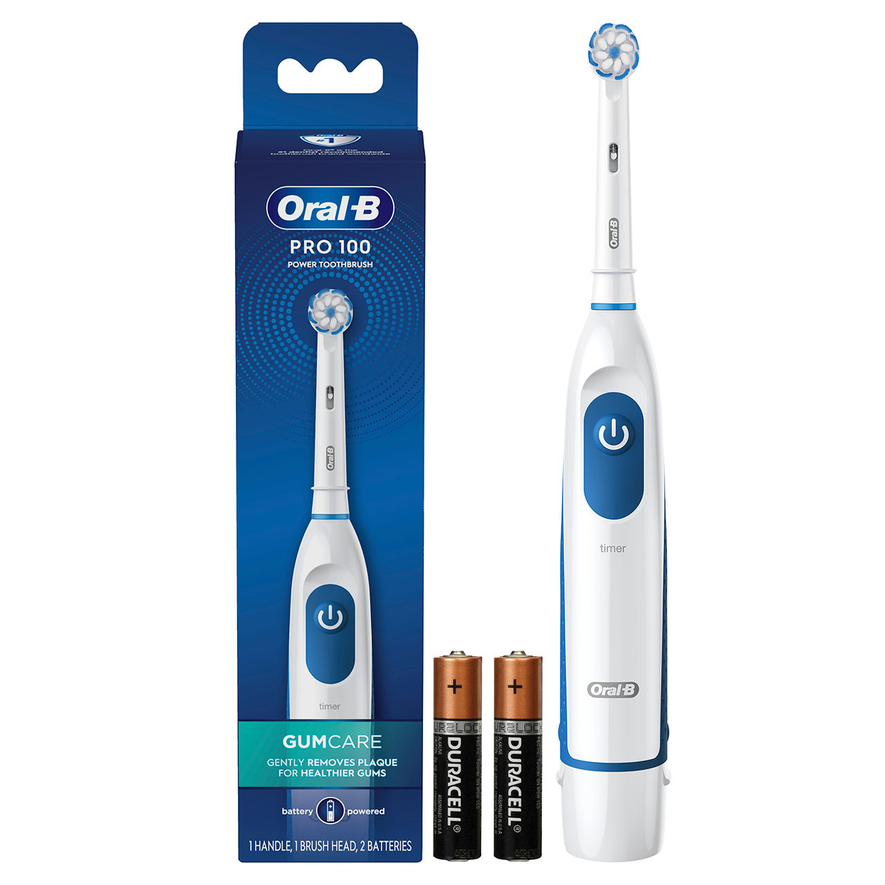 White / Blue Oral-B Pro 100 Pro Series | SG_OB80331